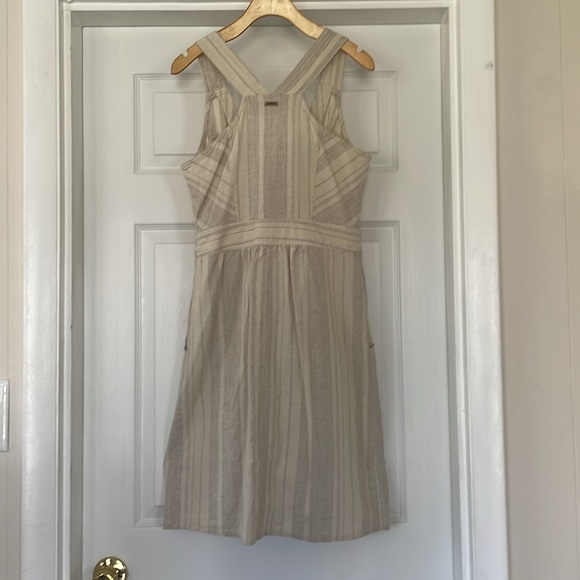 prAna XS racer back hemp/cotton/spandex knee length casual dress - Picture 7 of 14